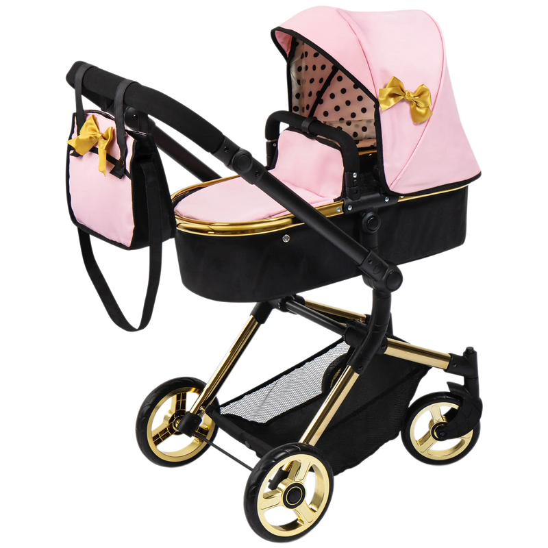 NEO VARIO - DOLL PRAM PINK & GOLD