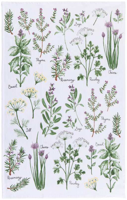 Now Designs - Kitchen Towel Prnt Terry Fresh Herbs
