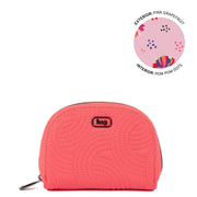 LUG - Kolo Mini Jewelry Matte Luxe VL Pouch with Charm Bar - PINK GRAPEFRUIT
