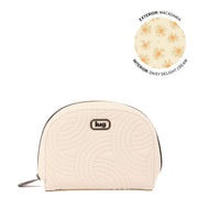 LUG - Kolo Mini Jewelry Matte Luxe VL Pouch with Charm Bar - MACADAMIA