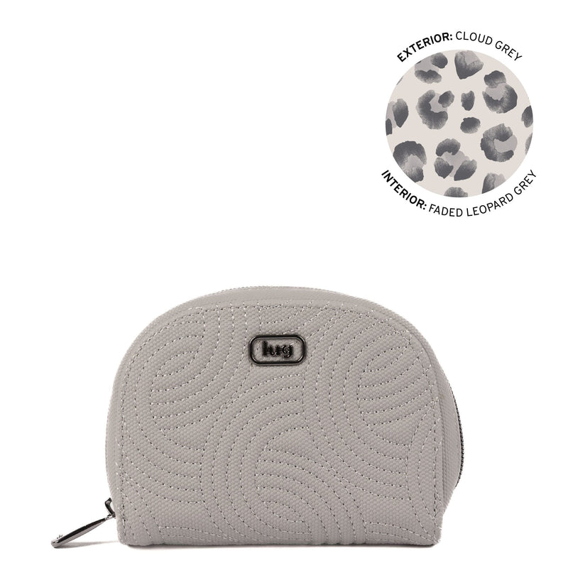 LUG - Kolo Mini Jewelry Matte Luxe VL Pouch with Charm Bar - CLOUD GREY