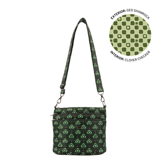 LUG - Corral Crossbody Bag - GEO SHAMROCK