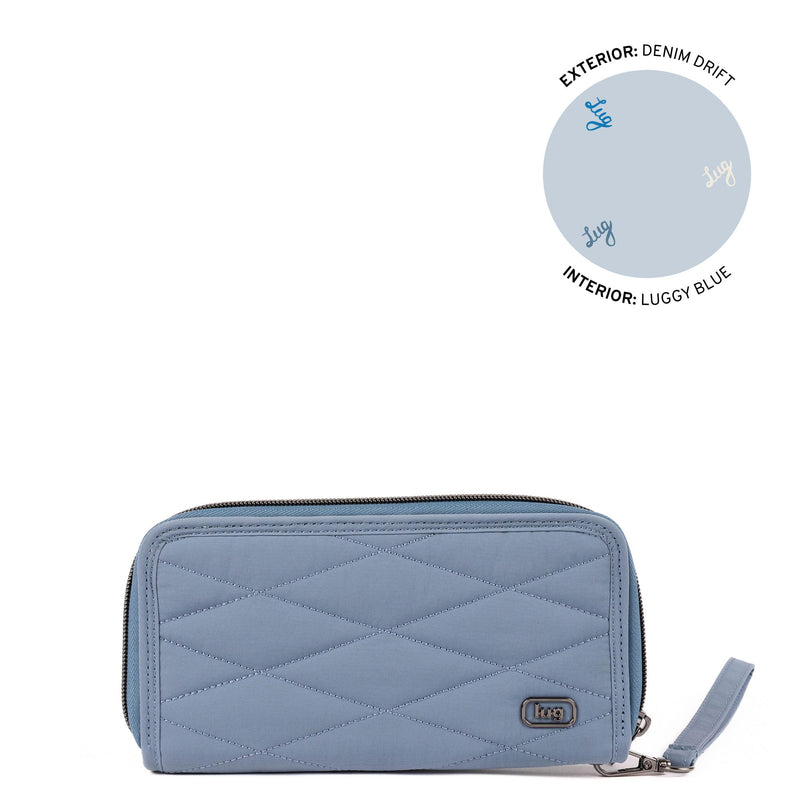 LUG - Drift CloudGo RFID Wallet - DENIM DRIFT