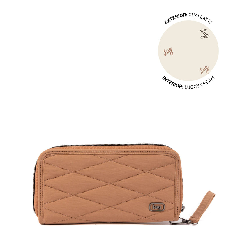 LUG - Drift CloudGo RFID Wallet - CHAI LATTE