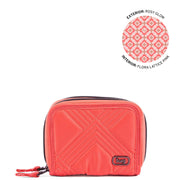 LUG - Splits 2 Compact RFID Wallet - ROSY GLOW