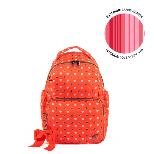 LUG - Pattycake Backpack with Bow - CANDY HEARTS
