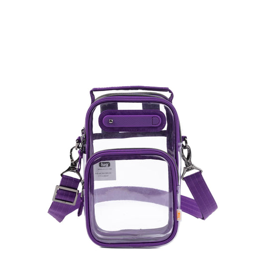 LUG - Skeeter Mini Clearview Convertible Crossbody - GRAPE PURPLE
