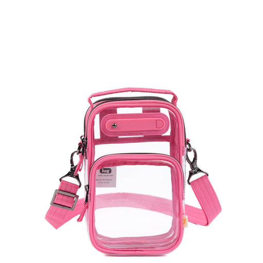 LUG - Skeeter Mini Clearview Convertible Crossbody - PERFECTLY PINK