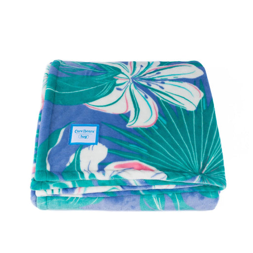 LUG - Care Bears x Lug Cuddle Throw - CARE BEARS FLORAL