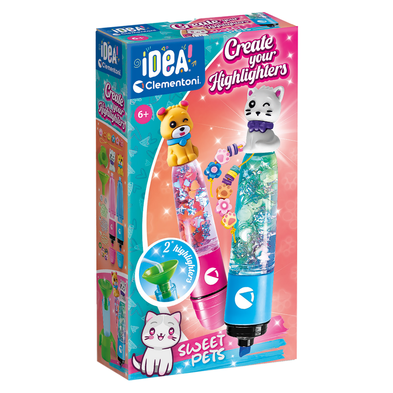 IDEA: CREATE YOUR HIGHLIGHTERS - SWEET PETS