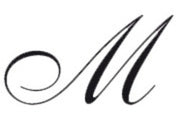 Clairefontaine - Seal in italic M