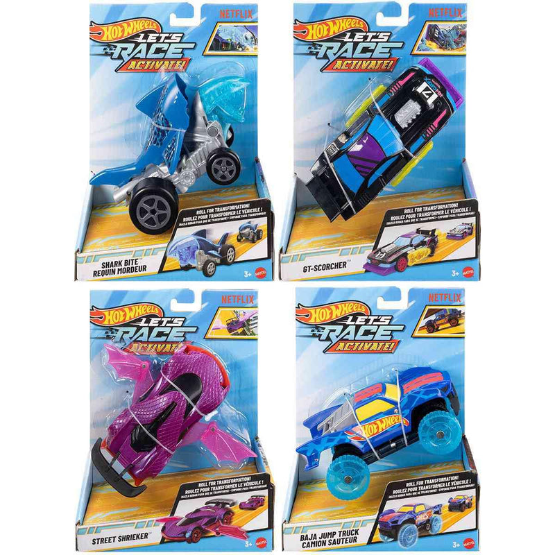 Hot Wheels - LET's RACE! - FEATURE VEHICLES (Single Random Pick)