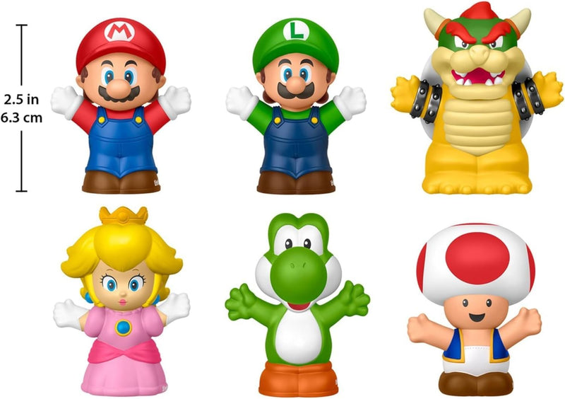 Little People - LITTLE PEOPLE - SUPER MARIO CHARACTER ASST