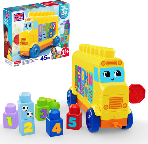 MEGA - Mega Bloks - BUILD & COUNT BUS