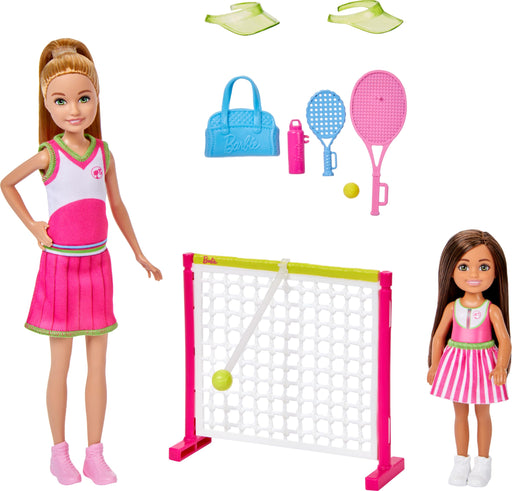 Barbie - BARBIE - STACIE and CHELSIE TENNIS PLAYSET