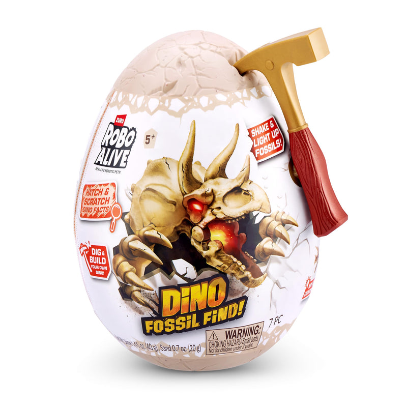 ROBO ALIVE - DINO FOSSIL FIND MINI SURPRISE EGG CDU ASST