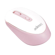 Adesso - Adesso Mouse Wireless A30B 4 Buttons up to 1200dpi with AI CoPilot Shortcut Button PC/Mac - Pink