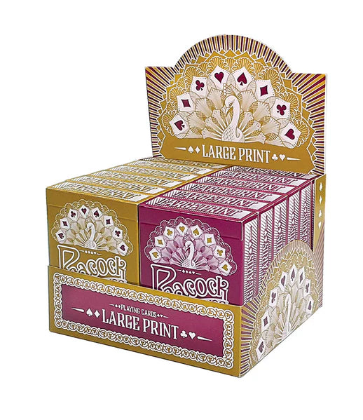 Outset Media - Large Print Playing Cards (12 in)