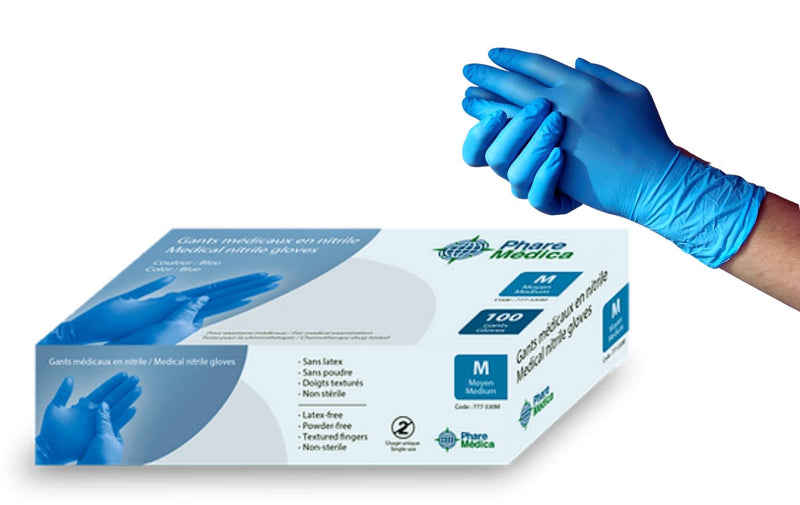 Belmonda - Gloves RITMED AMD Powder-Free Vinyl -clear S 100/BX