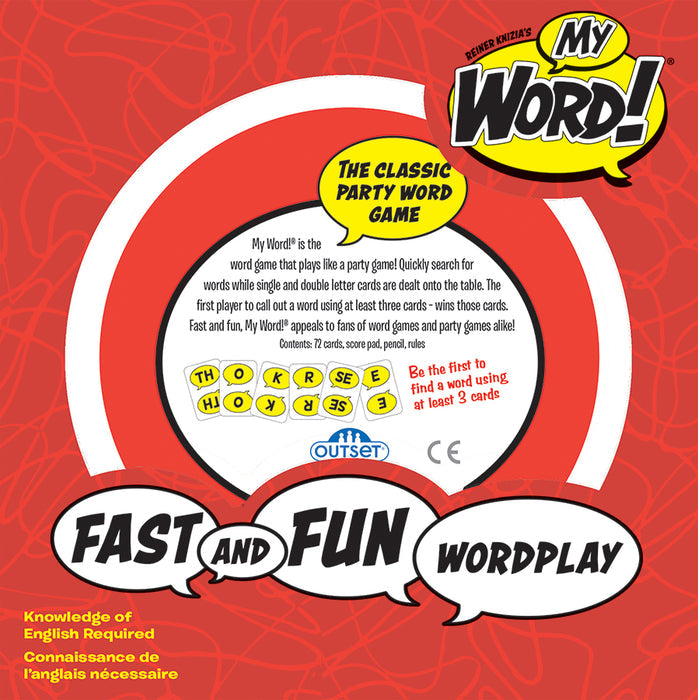 My Word! (tin) - back