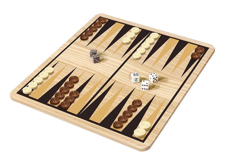 Outset Media - Backgammon (Bois) 
