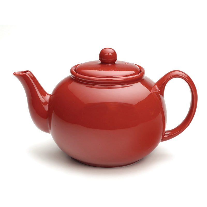 Danica - Stoneware Teapot - Red