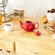 Danica - Stoneware Teapot - Red