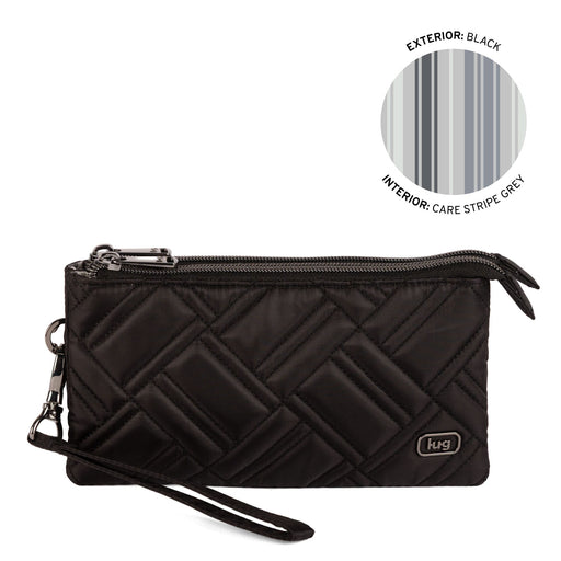 X-LUG - Frolic RFID Wristlet - BLACK