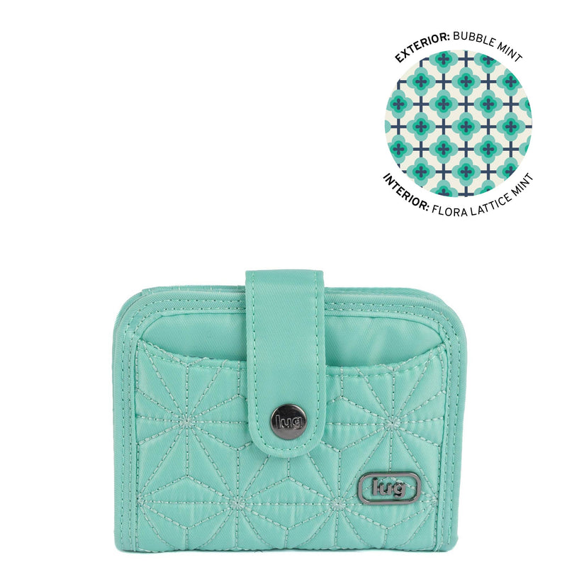 X-LUG - Legacy Collection Minuet RFID Wallet - BUBBLE MINT
