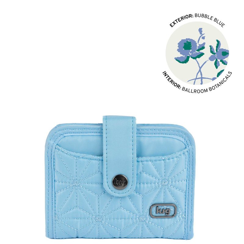 X-LUG - Legacy Collection Minuet RFID Wallet - BUBBLE BLUE