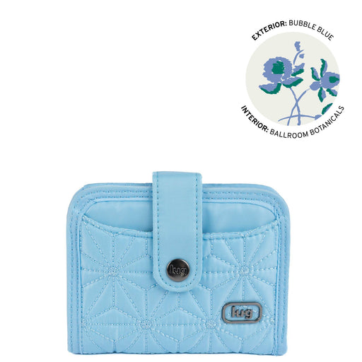 X-LUG - Legacy Collection Minuet RFID Wallet - BUBBLE BLUE