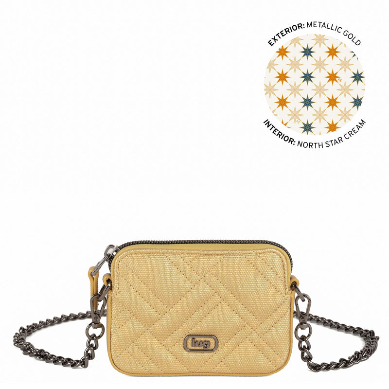 X-LUG - Juke Matte Luxe VL Mini Bag - METALLIC GOLD