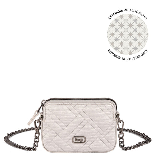 X-LUG - Juke Matte Luxe VL Mini Bag - METALLIC SILVER