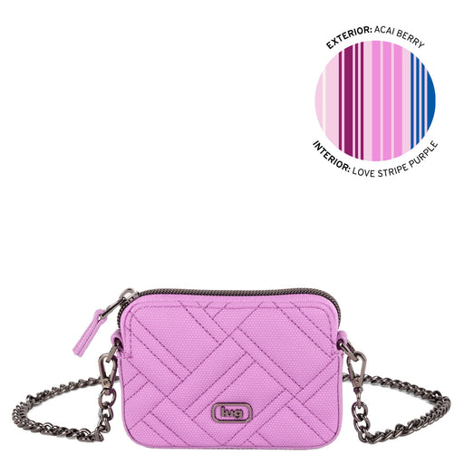 X-LUG - Juke Matte Luxe VL Mini Bag - ACAI BERRY