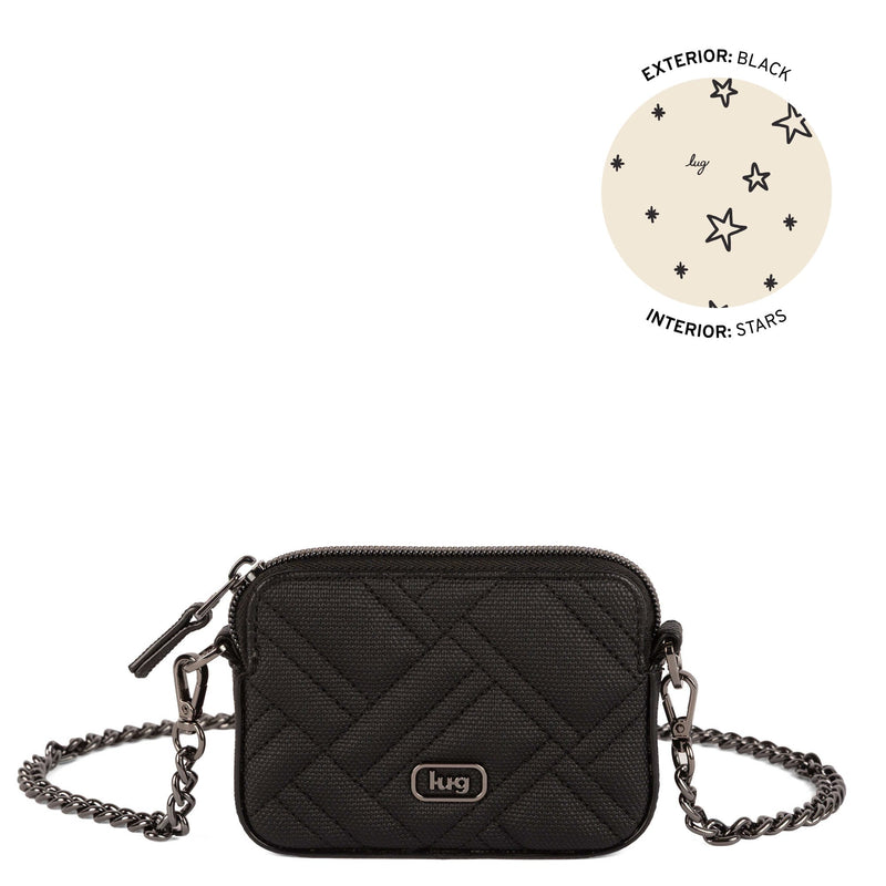 X-LUG - Juke Matte Luxe VL Mini Bag - BLACK