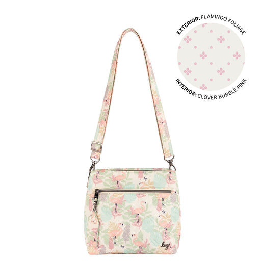 X-LUG - Double Dip Crossbody Bag - FLAMINGO FOLIAGE