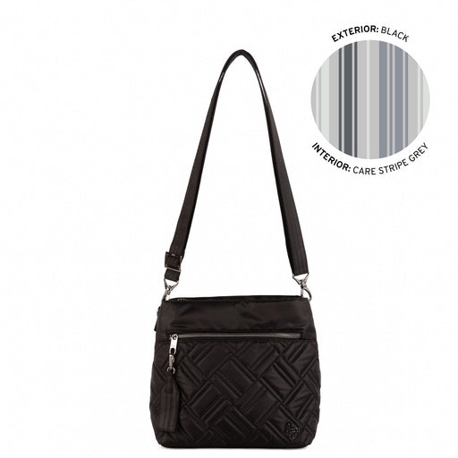 X-LUG - Double Dip Crossbody Bag - BLACK