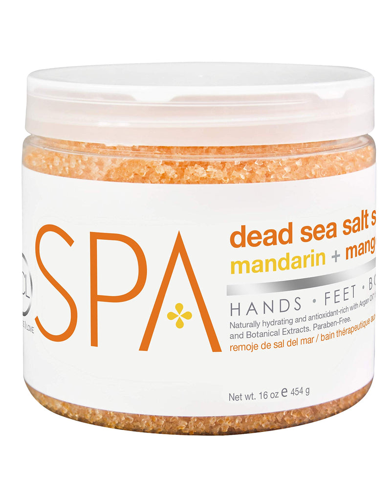 BCL Spa - Dead Sea Salt Soak Mandarin + Mango | 16 oz