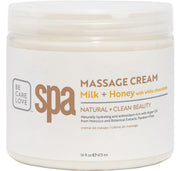 BCL Spa - Massage Cream Milk Honey + White Choco | 16 oz