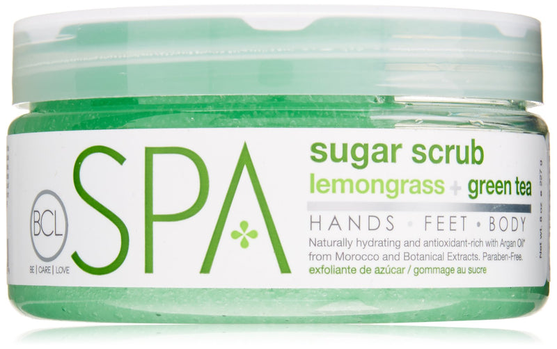 BCL Spa - Sugar Scrub Lemongrass + geen Tea | 16 oz