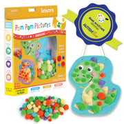CREATIVITY FOR KIDS - Pom Pom Pictures: Dinosaurs