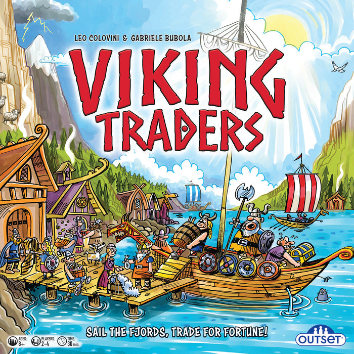 Viking Traders game components