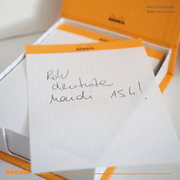 Lined Memopad N°13 stapled 240 sheets A6 (4.1 x 5.8 in)