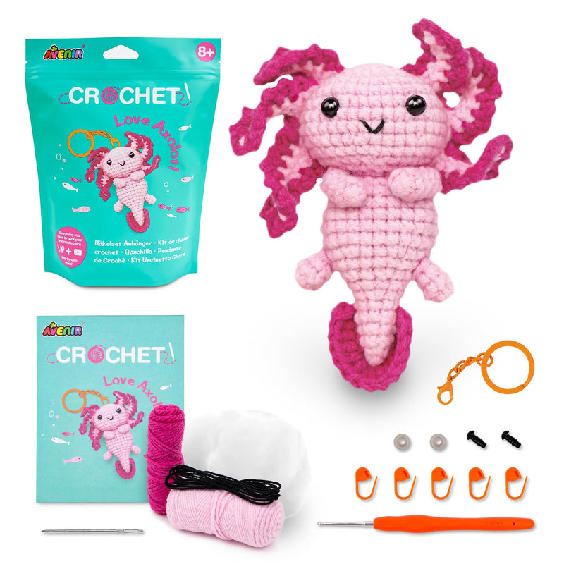 Avenir - CROCHET LOVE AXOLOTL