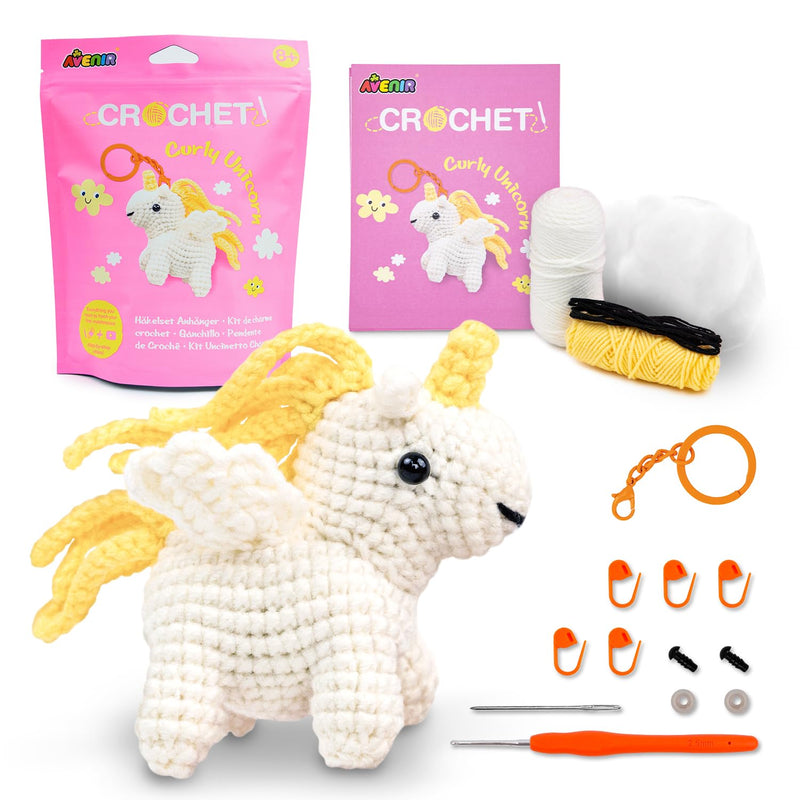 Avenir - CROCHET CURLY UNICORN