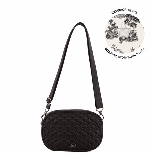 Comet Crossbody Bag - BLACK | LUG