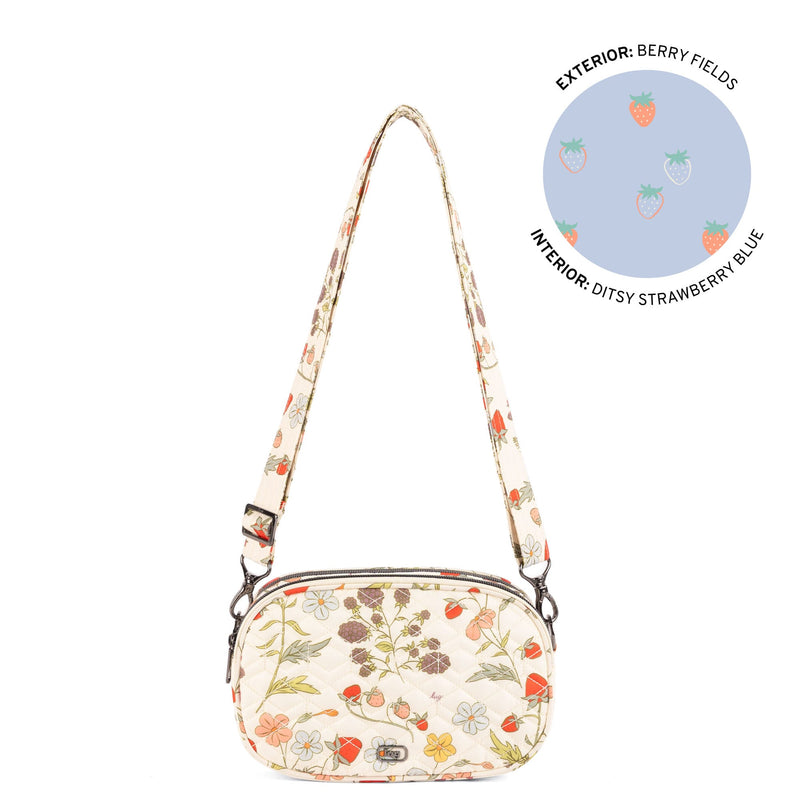 X-LUG - Comet Crossbody Bag - BERRY FIELDS
