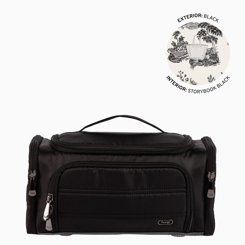 X-LUG - Trolley Medium 2 Cosmetic Case - BLACK
