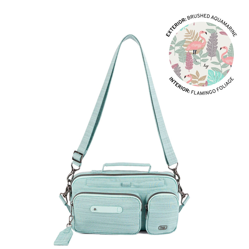 X-LUG - Switcheroo SE Crossbody Bag - BRUSHED AQUAMARINE