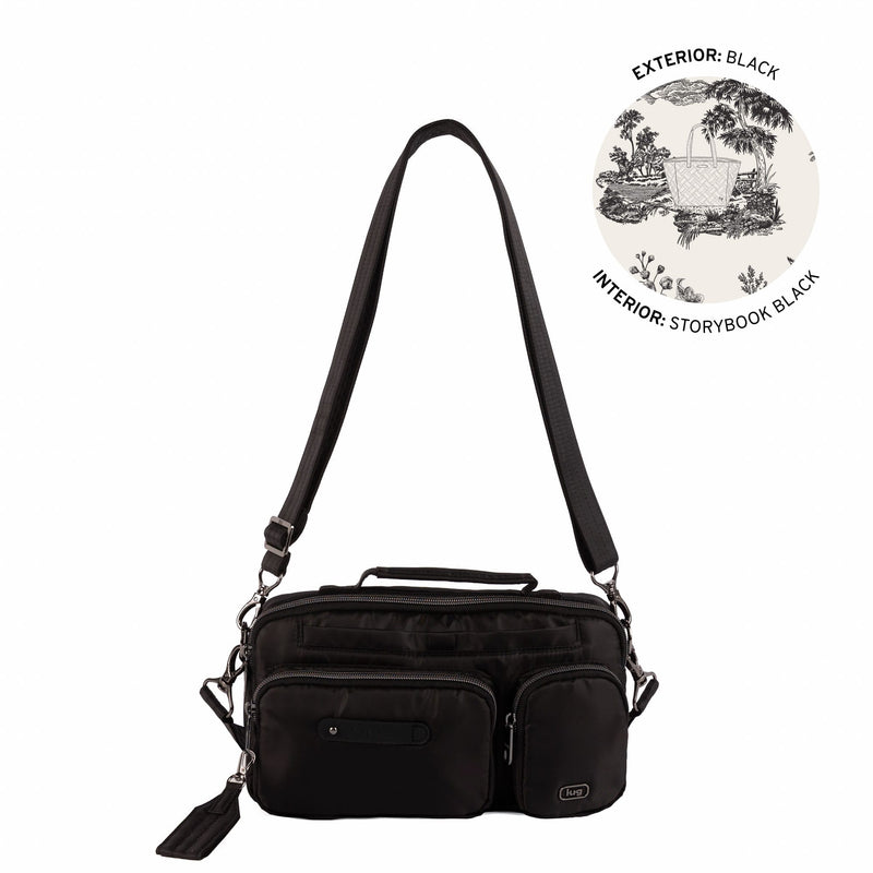 Switcheroo SE Crossbody Bag - BLACK | LUG